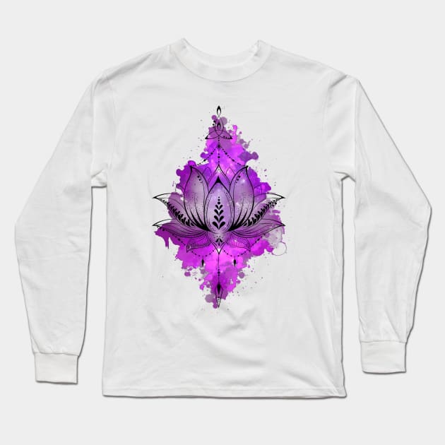 Mother Lotus Long Sleeve T-Shirt by Abati